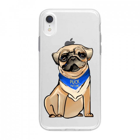 Патріотичний чохол для iPhone XR з малюнком "Puck Futin"